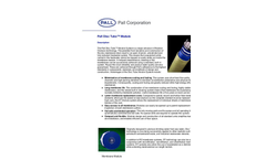 Pall Disc Tube™ Module System Brochure (PDF 200 KB)