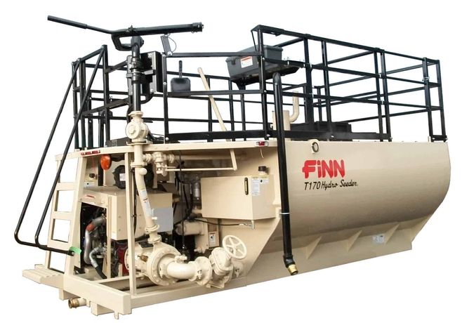 Finn HydroSeeder - Model T170 - 1,500 Gallon Working Capacity Tank