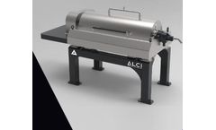 ALCI - Model GA 300L - GA 300LH - Decanter Centrifuges with Openable Cover Structure