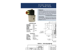 Clark-Cooper - Model EH30 Series - High Pressure Solenoid Valves Brochure