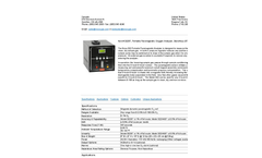Portable Paramagnetic Oxygen Analyzer 322BT- Series
