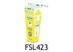 Bio-Bin - Model FSL423 - 6 Litre Pipette Yellow Cardboard Based Clinical Waste Container