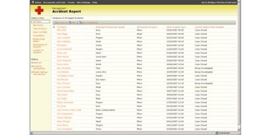 Health And Safety - Management Systems - Accident Reporting ...