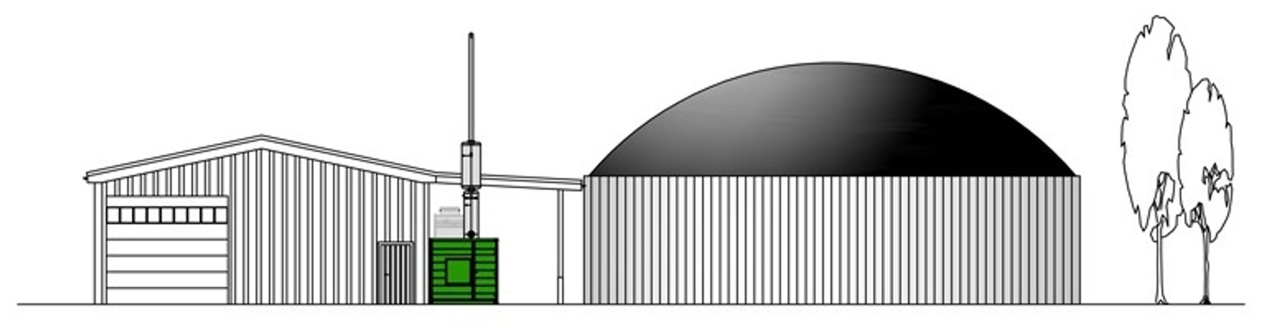 Cofermentation Biogas Plant-1