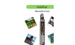 Solaflux - Submersible Direct Current Solar Pumps -Manual