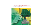 Fisher Easy-Drive - D3 and D4 - Electric Actuator - Brochure