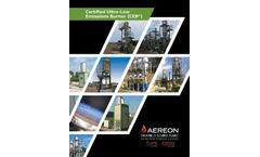 AEREON - Certified Ultra-Low Emissions Burner - Brochure
