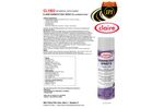 Claire - Model CL-1003 - Disinfectant Spray Q - Lavender Scent - 12 x 20 oz Cans/Case - Brochure