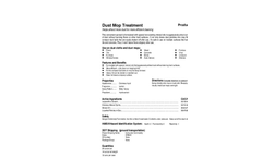 Total Solution - Model AL-8302 - Dust Mop Treatment - Oil Based Spray - SpecSheet