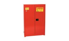 Eagle - Model PI-7710 - Paint & Ink Safety Cabinet, 30 Gal. Red, Two Door, Self Close