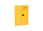 Eagle - Model YPI-45 - Paint & Ink Safety Cabinet, 60 Gal. Yellow, Two Door, Self Sliding Close