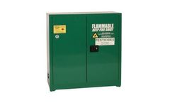 Eagle - Model PEST32 - Pesticide Safety Storage Cabinet, 30 Gal. Green, Two Door, Manual Close