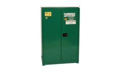 Eagle - Model PEST24 - Pesticide Safety Storage Cabinet, 12 Gal. Green, One Door, Self Close
