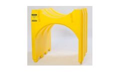 EAGLE - Model 1606 - Single Drum Poly Stacker - Yellow