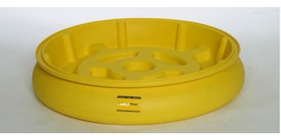 EAGLE - Model 1614 - Poly Drum Tray - Yellow