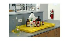 EAGLE - Model 1677 - Yellow Utility Containment Tray