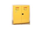 EAGLE - Model HAZ5510 - HAZ-MAT Safety Cabinet, 110 Gal. Yellow, Two Door, Self Close