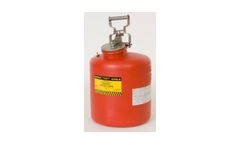 EAGLE - Model 1525 - Disposal Can, 5 Gal. Polyethylene - Red