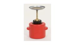 EAGLE - Model P-711 - Plunger Can 1 Qt. Poly - Red