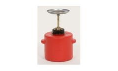 EAGLE - Model P-712 - Plunger Can 2 Qt. Poly - Red