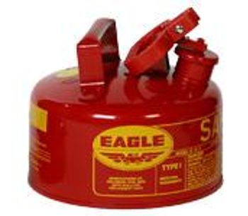 EAGLE - Model Type I UI-10-S - Safety Can, 1 Gal. Red