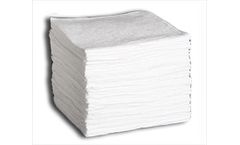 Model L100 - Oil Only Sorbent Pads (Single-Weight)