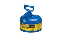 JUSTRITE - Model 7110300 - Type I Steel Safety Can for Flammables 1 Gallon (Blue)