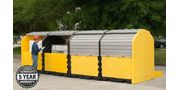 Modular IBC Spill Pallets - 4 Tank, Outdoor Model