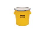 20 Gallon Salvage Drum w/Metal Lever-Locking Band