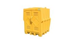 Eagle Claw - Model 1649 - Outdoor Storage Building Poly 4 Drum