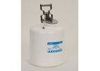 Eagle - Model 1523 - White Poly Disposal Safety Can - 5 Gallons