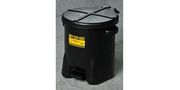 14 Gallon Black Oily Waste Can