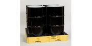 4 Drum Spill Containment Pallet with Drain