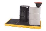 UltraTech - Model 1175 - One Piece Spill Containment Decks for 6 or 8 Drums