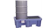 Ultra-Spill Pallet P2 Flourinated - 2 Drum - No Drain