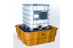 Eagle - Model EM-1683D - All Poly IBC Spill Containment Unit - With Drain