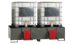 Little Giant - Model LG-SST-IBC-2 - IBC Containment & Dispensing Station - Double Unit