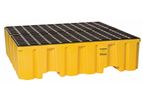 Eagle - Model 1640ND - Spill Containment Pallet - 4 Drum - No Drain