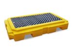 Ultra Spill Pallet P2 Plus - 2 Drum - With Drain