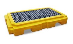 UltraTech - Model 9611 - Ultra Spill Pallet P2 Plus - 2 Drum - With Drain