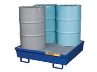 Vicfam Plastics: Spill-Guard Containment Pallet (4 Drum)