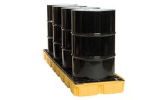 Eagle - Model 1647 - Spill Containment Pallet - Inline - 4 Drum
