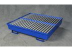 Eagle - Model 1640ST - Four Drum Steel Spill Containment Pallet