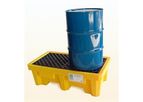 UltraTech - Model 1011 - Spill Pallet P2 - 2 Drum With Drain