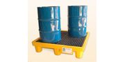 Ultra-Spill Pallet P4 - 4 Drum With Drain