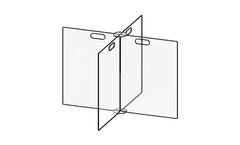 Accu-Shield - Model AF-PRL400 - 4-Way Table Dividers - Table Size 36