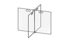 Accu-Shield - Model AF-PRL401 - 4-Way Table Dividers - Table Size 48
