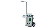 Hughes Mobile Self Contained Emergency Safety Shower with Eye/Face Wash