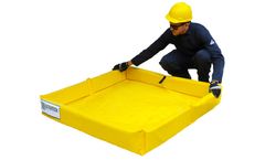 Ultratech - Model UT-8854 - Ultra-Mini Foam Wall Berm - 4` x 6` - 18 oz. PVC