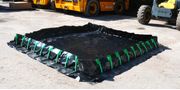 Ultra-Containment Stake Wall Spill Berm - 10` x 10` x 12 Inch